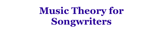 Music Theory for
Songwriters